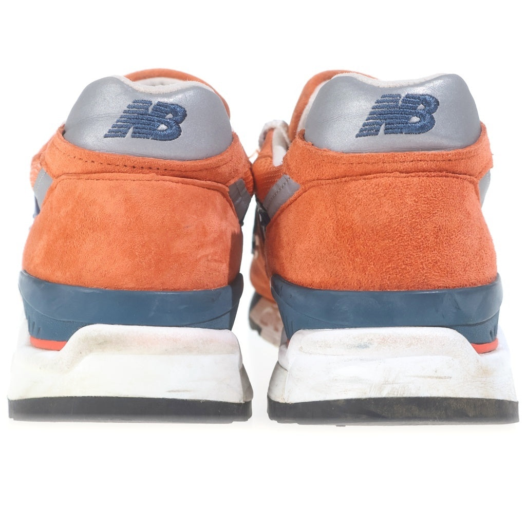 New Balance(ニューバランス) M998CTL スウェード ローカットスニーカー スニーカー オレンジ US10/28cm