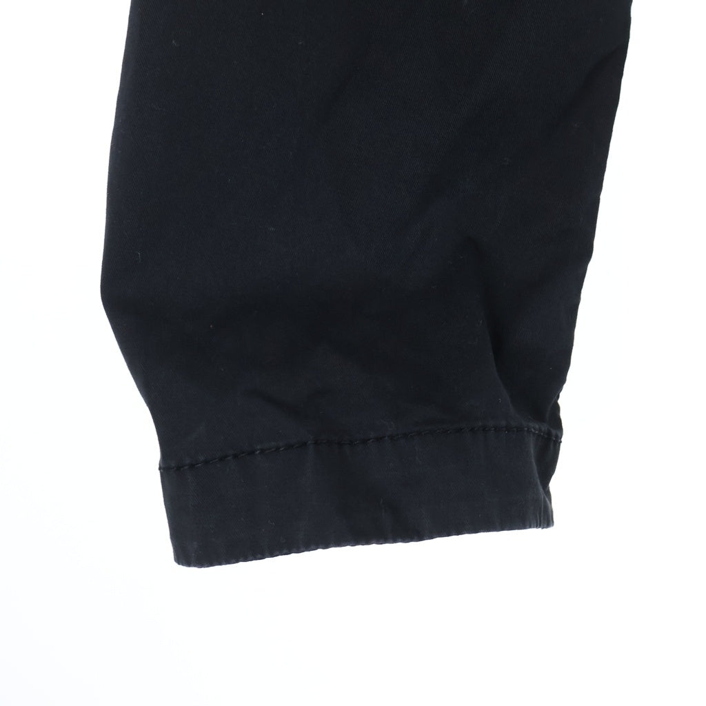 STONE ISLAND(ストーンアイランド) OVERSHIRT オーバーシルエット ロゴパッチ ジップアップジャケット ブラック 801510210