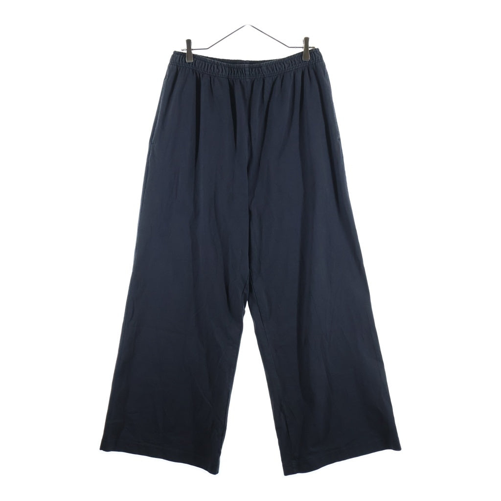 Acne Studios(アクネ ストゥディオズ) 25SS バックスタンプロゴプリント ワイドスウェットパンツ ダークグレー FN-UX-TROU000036