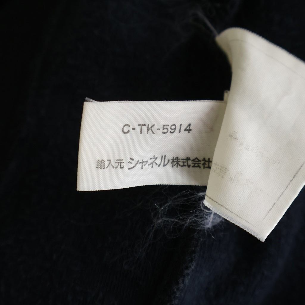 CHANEL BOUTIQUE(シャネルブティック) 96SS ココマーク総柄 レギンス ベロアパンツ レディース ブラック