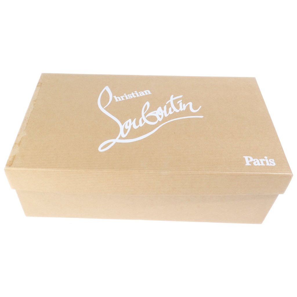 CHRISTIAN LOUBOUTIN(クリスチャンルブタン) SIMPLE PUMP 85 KID シンプルパンプ パテントレザー ピンヒール パンプス ブラック/レッド レディース
