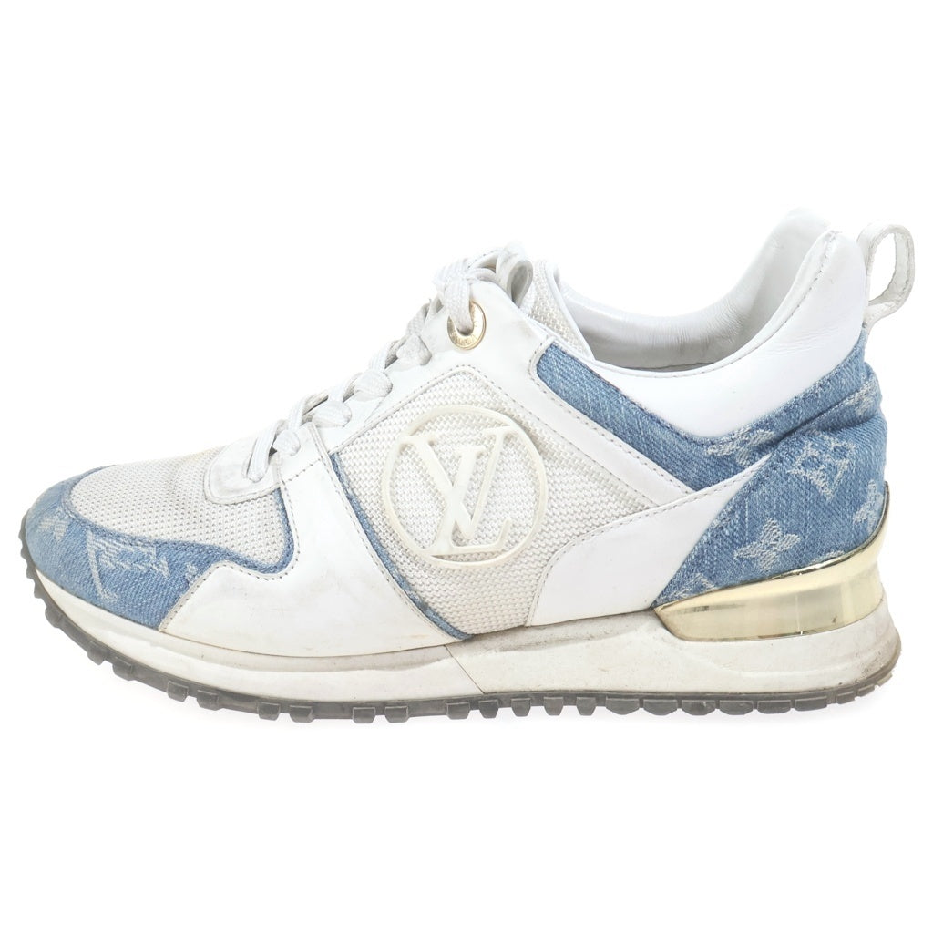 LOUIS VUITTON(ルイヴィトン) RUNAWAY LINE モノグラムデニム ランアウェイライン ローカットスニーカー ホワイト レディース 1A4WP1 NV0179