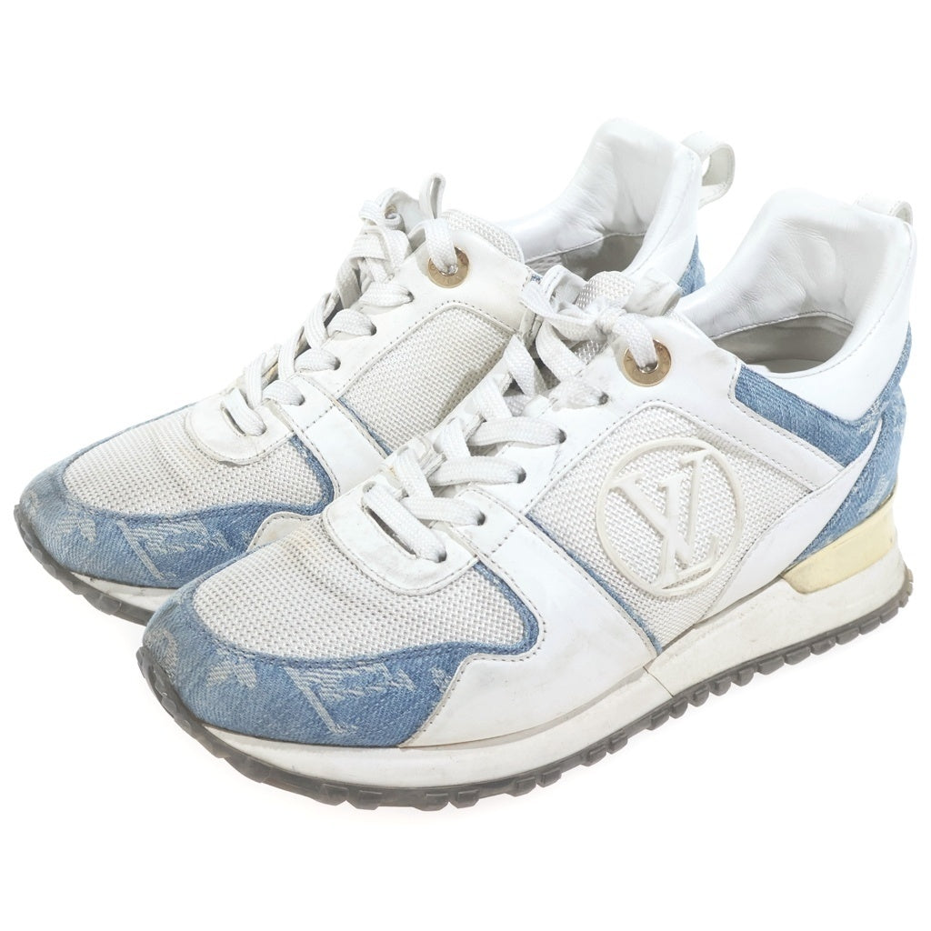 LOUIS VUITTON(ルイヴィトン) RUNAWAY LINE モノグラムデニム ランアウェイライン ローカットスニーカー ホワイト レディース 1A4WP1 NV0179