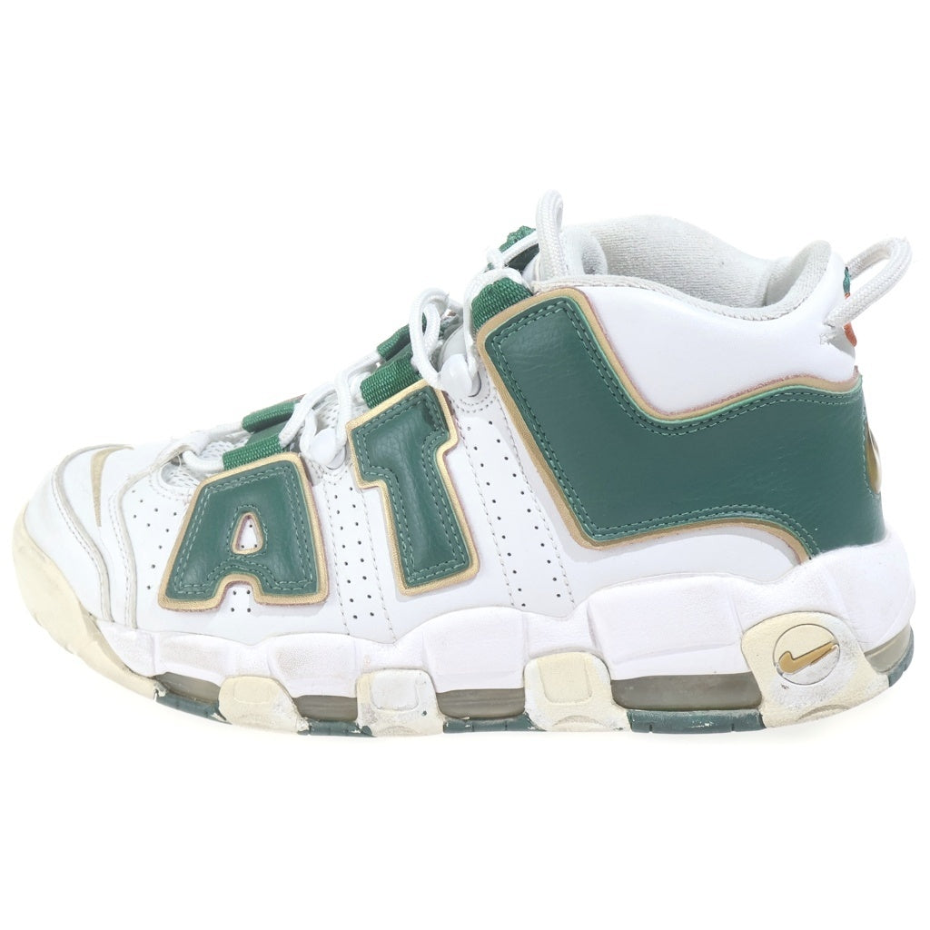 NIKE(ナイキ) AIR MORE UPTEMPO QS ATLANTA エア モア アップテンポ アトランタ ハイカットスニーカー グリーン/ホワイト US9/27cm AJ3139-100