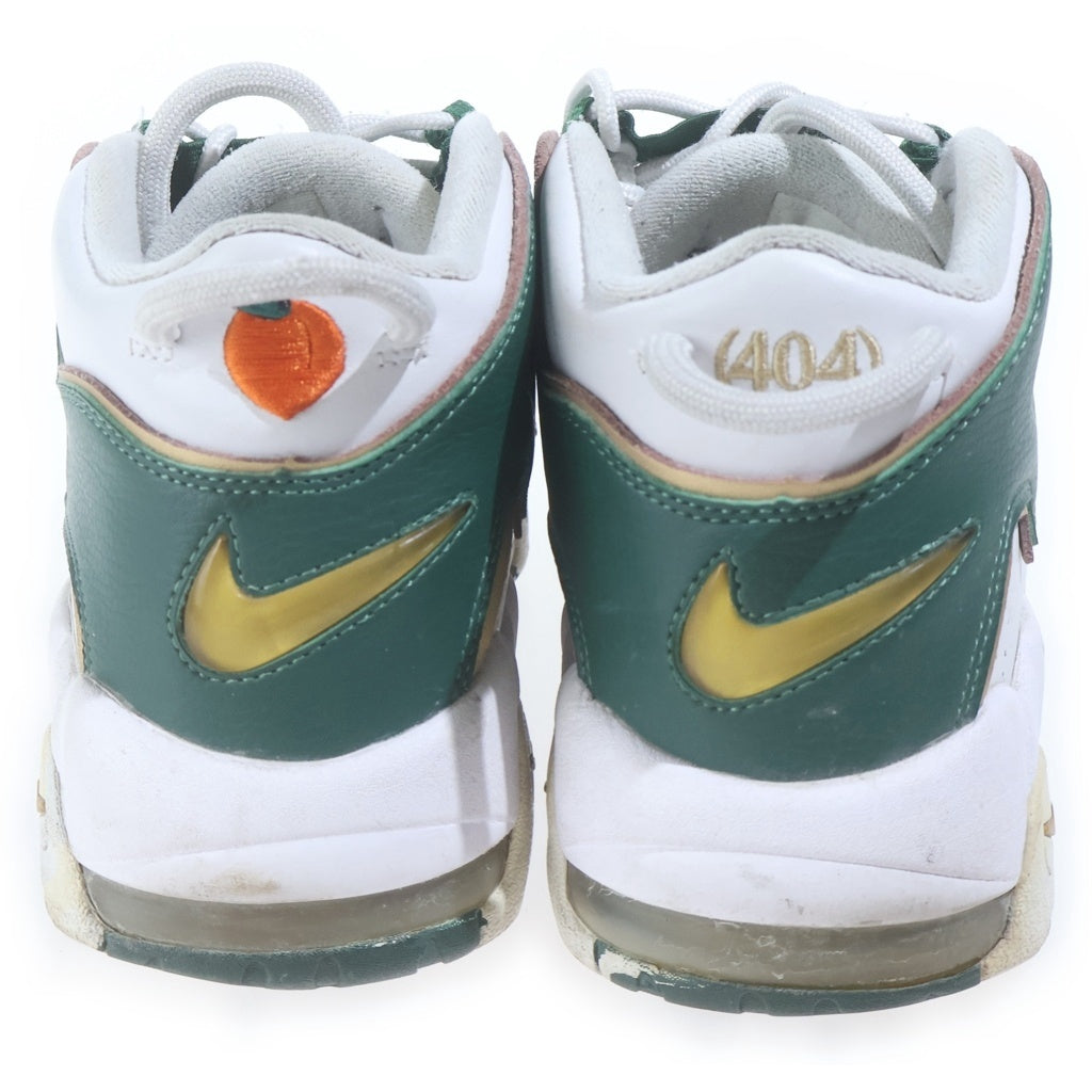 NIKE(ナイキ) AIR MORE UPTEMPO QS ATLANTA エア モア アップテンポ アトランタ ハイカットスニーカー グリーン/ホワイト US9/27cm AJ3139-100