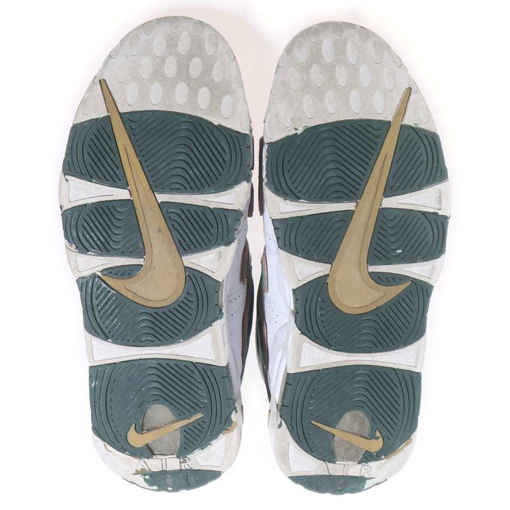 NIKE(ナイキ) AIR MORE UPTEMPO QS ATLANTA エア モア アップテンポ アトランタ ハイカットスニーカー グリーン/ホワイト US9/27cm AJ3139-100