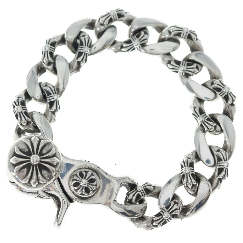 CHROME HEARTS(クロムハーツ) FNCY CHN LNK ファンシーリンククリップブレスレット 13リンク シルバー BCA145