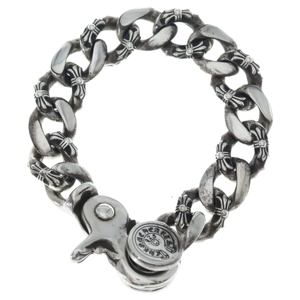 CHROME HEARTS(クロムハーツ) FNCY CHN LNK ファンシーリンククリップブレスレット 13リンク シルバー BCA145