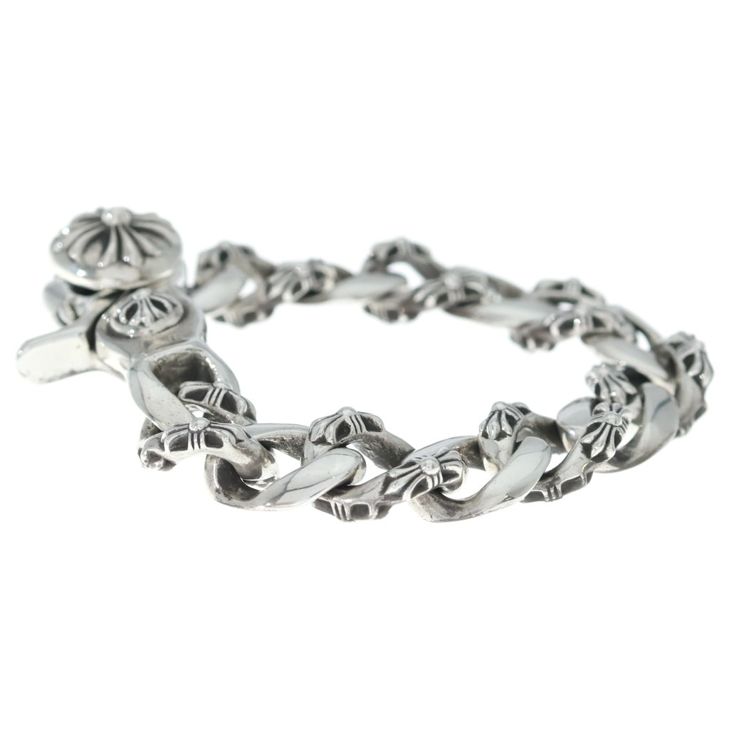 CHROME HEARTS(クロムハーツ) FNCY CHN LNK ファンシーリンククリップブレスレット 13リンク シルバー BCA145