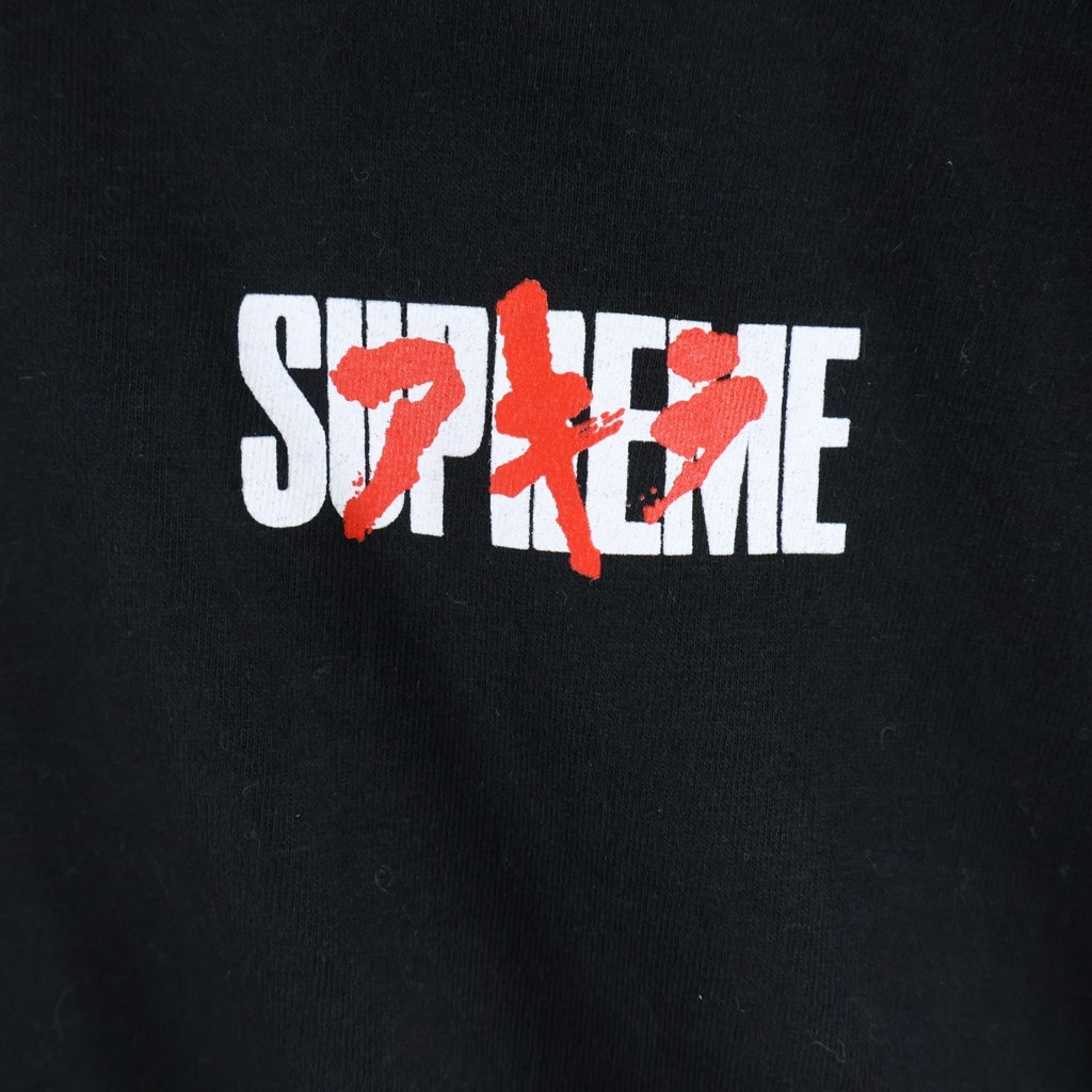 SUPREME(シュプリーム) 17AW ×AKIRA Neo-Tokyo L/S Tee アキラ ネオ東京 両面プリント クルーネック長袖シャツ カットソー ブラック