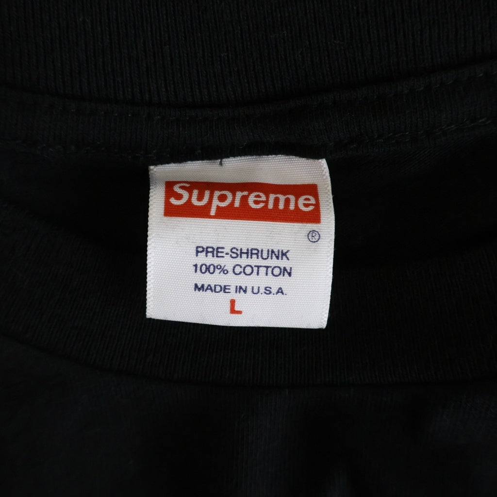 SUPREME(シュプリーム) 17AW ×AKIRA Neo-Tokyo L/S Tee アキラ ネオ東京 両面プリント クルーネック長袖シャツ カットソー ブラック