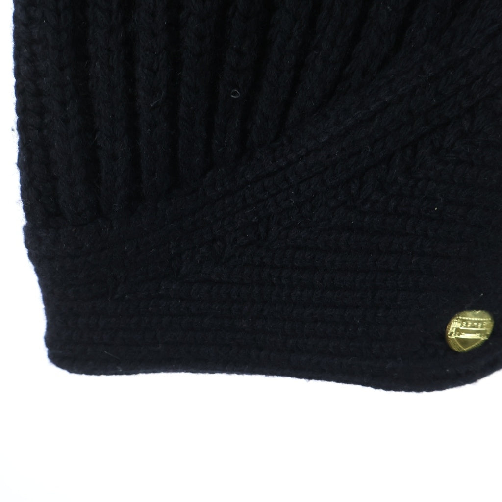 Sacai(サカイ) 23AW ×Carhartt WIP Knit Pullover Detroit カーハート デトロイト プルオーバーニット セーター ブラック 23-03112M