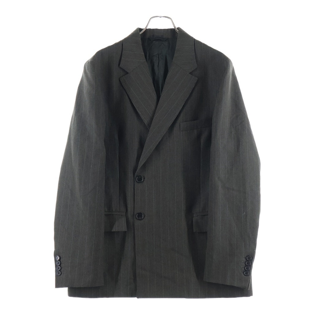 Acne Studios(アクネ ストゥディオズ) Wチェック ダブルブレスト テーラードジャケット ブラウン FN-MN-SUIT000090