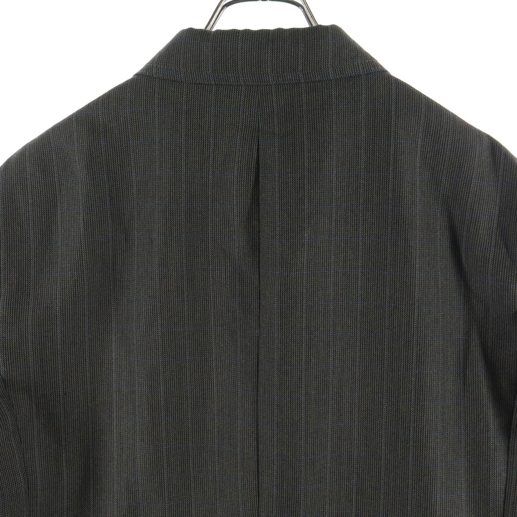 Acne Studios(アクネ ストゥディオズ) Wチェック ダブルブレスト テーラードジャケット ブラウン FN-MN-SUIT000090
