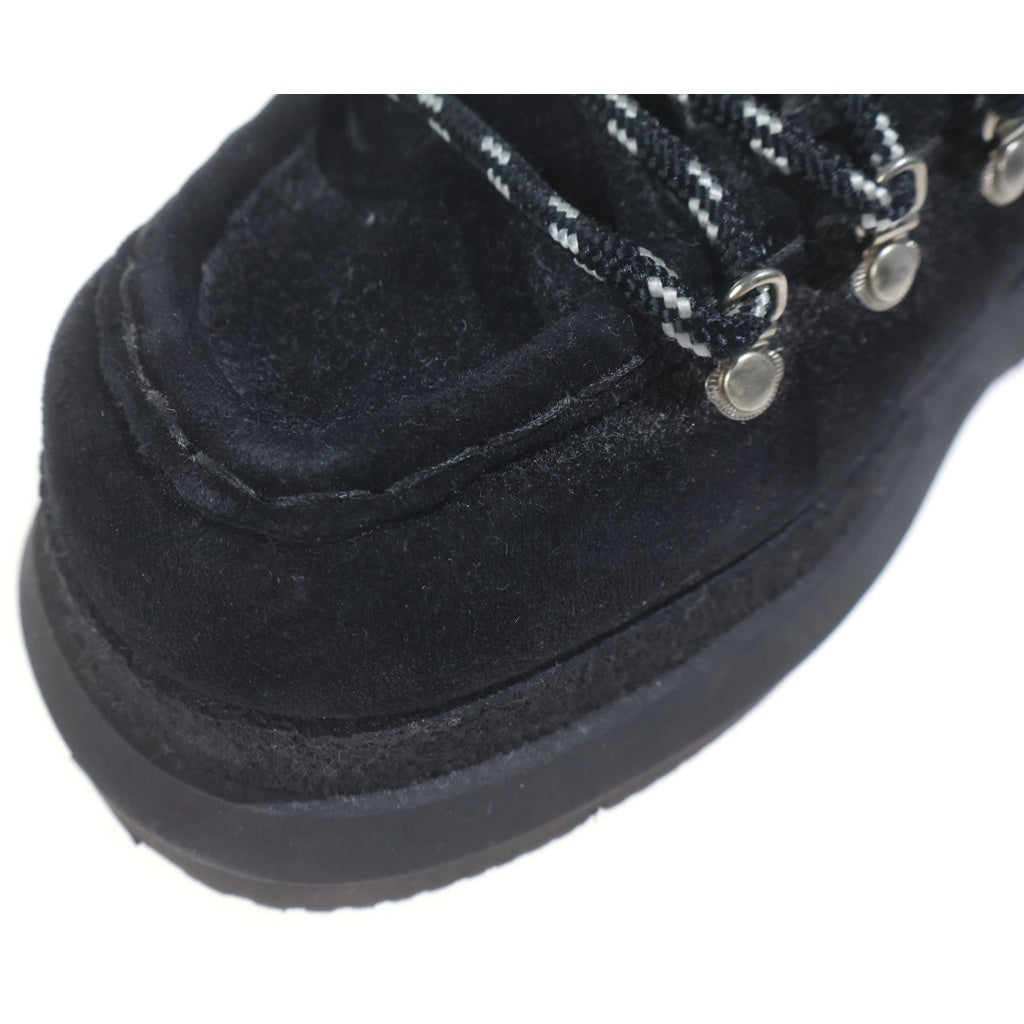 Sacai(サカイ) 20AW TREKKING BOOTS スウェードレザー レースアップ 厚底トレッキングブーツ シューズ ブラック 20-02417M