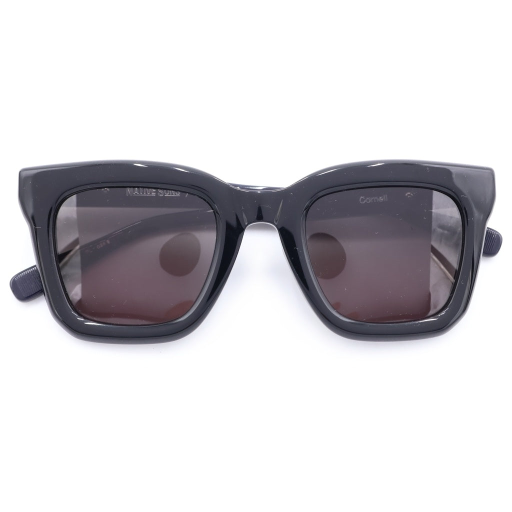 Sacai(サカイ) ×NATIVE SONS Cornell ネイティブサンズ ウェリントンフレーム サングラス アイウェア 眼鏡 ブラック/ネイビー PL-028W