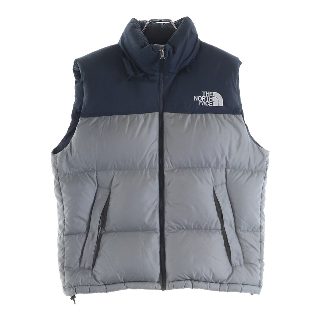 THE NORTH FACE(ザノースフェイス) NUPTSE VEST ヌプシ ダウンベスト ジャケット グレー ND92232