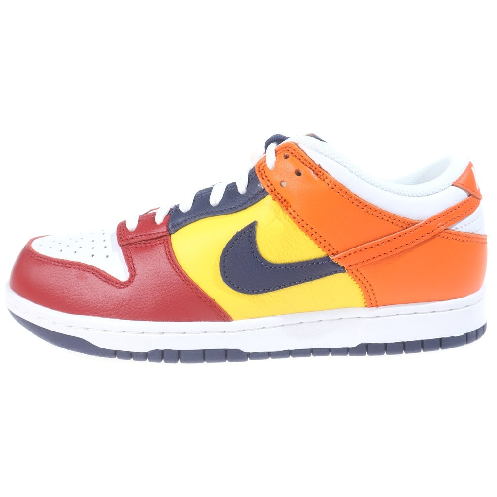 NIKE(ナイキ) DUNK LOW CO.JP WHAT THE MIDNIGHT NAVY AND VARSITY ダンク ワット ザ ローカットスニーカー マルチ US9.5/27.5cm IB2051-400