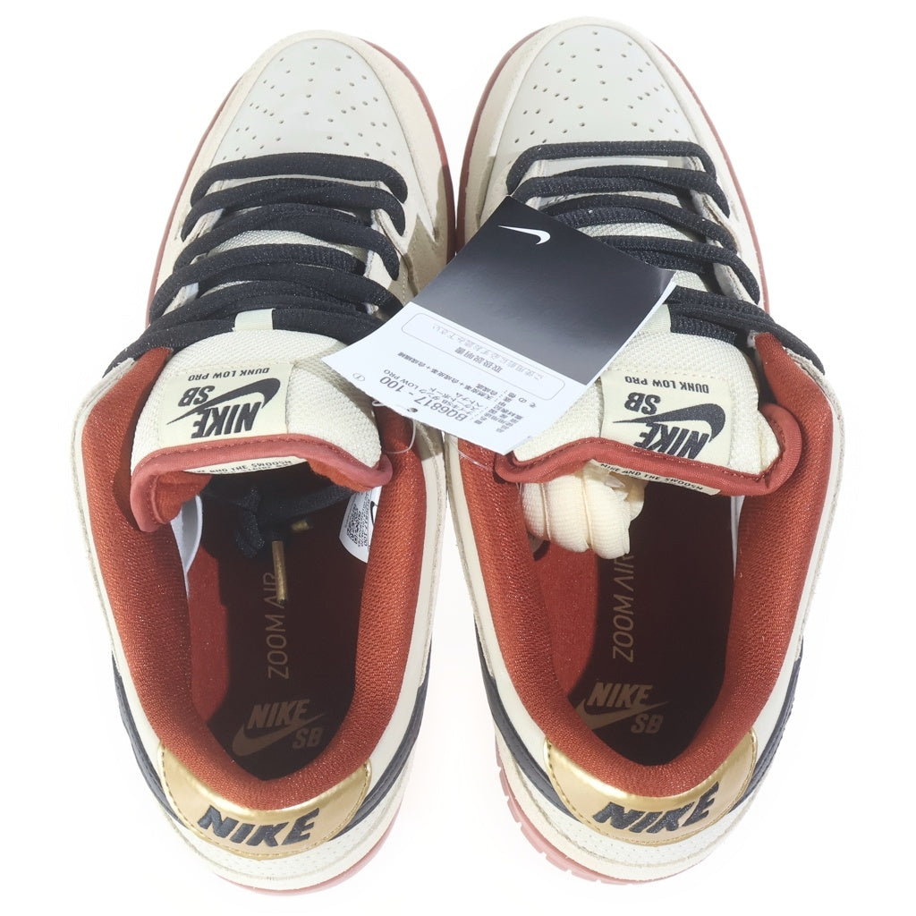 NIKE SB(ナイキエスビー) DUNK LOW PRO HENNESSY ダンク プロ ヘネシー ローカットスニーカー US9/27cm ベージュ BQ6817-100