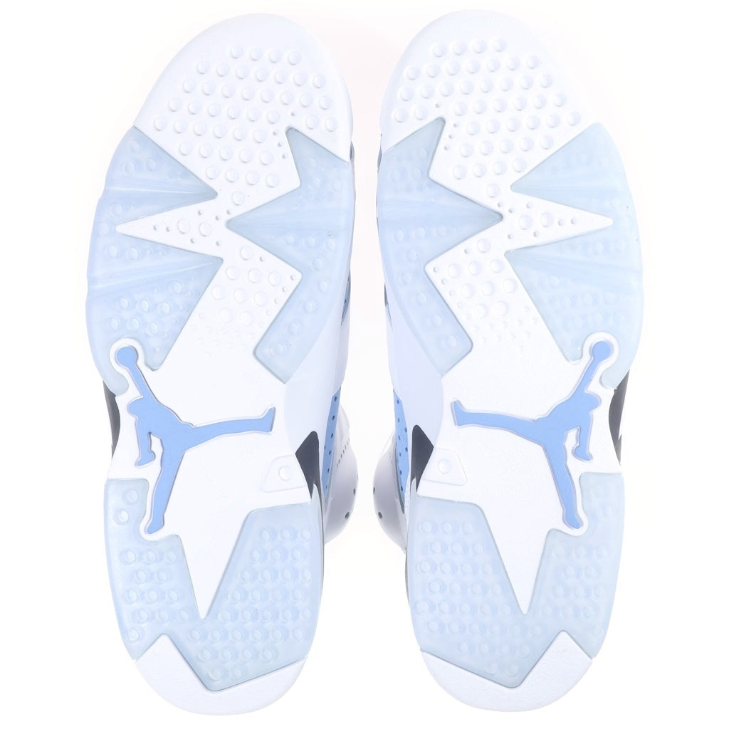 NIKE(ナイキ) AIR JORDAN 6 UNC エアジョーダン6 ハイカットスニーカー ブルー US9.5/27.5cm CT8529-410