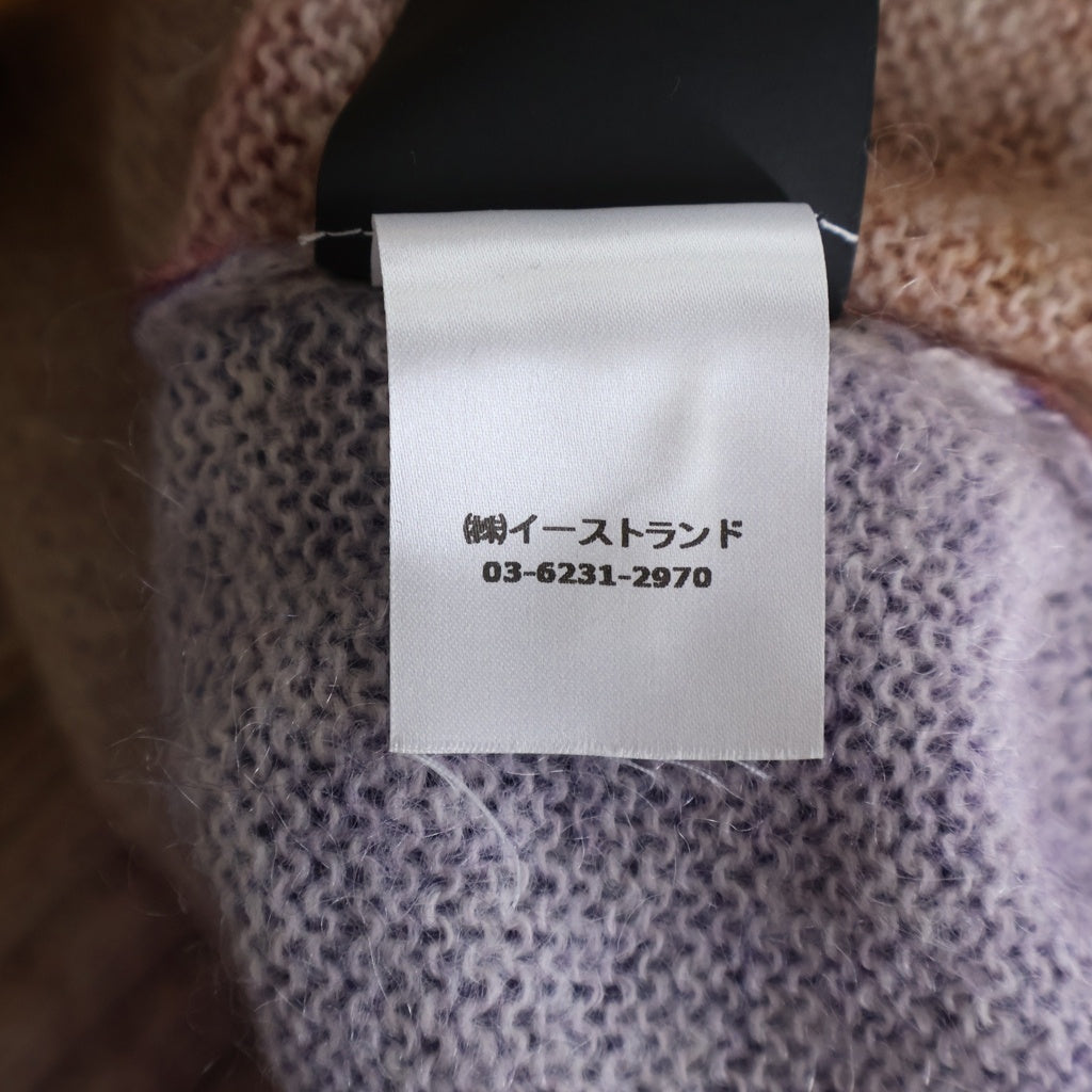 Palm Angels(パームエンジェルス) TIE DYE SENSITIVE CONTENT SWEATER タイダイ センシティブコンテンツ ニットセーター マルチカラー PMHE007F19649006