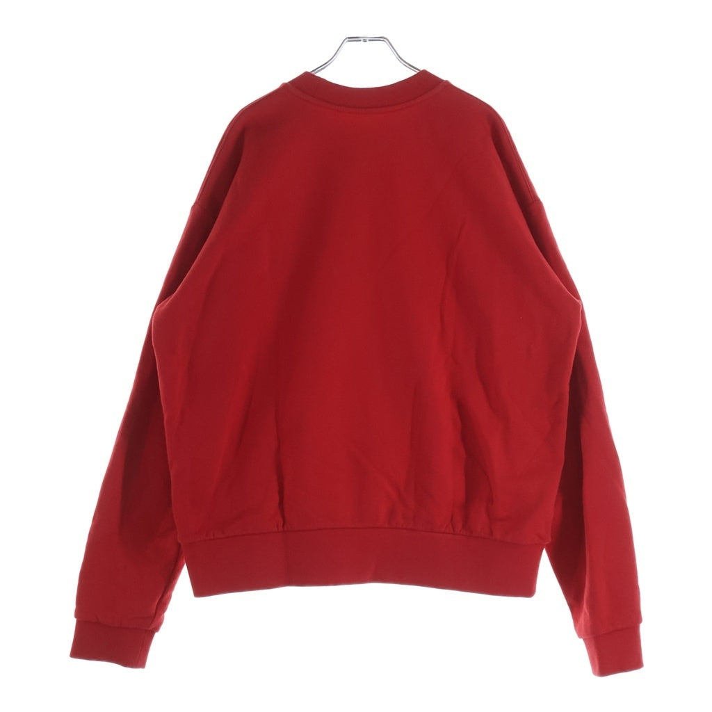 MARNI(マルニ) 21AW FADE LOGO CREW SWEAT フェードロゴプリント クルーネックプルオーバースウェットシャツ トレーナー レッド FUMU0074P0 UTC029