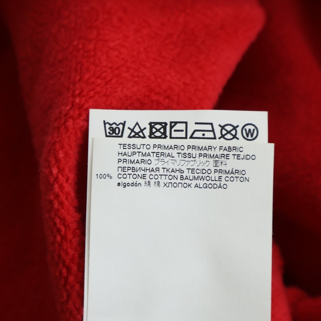 MARNI(マルニ) 21AW FADE LOGO CREW SWEAT フェードロゴプリント クルーネックプルオーバースウェットシャツ トレーナー レッド FUMU0074P0 UTC029