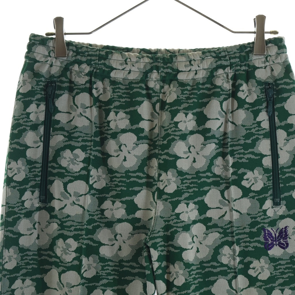 Needles(ニードルス) 22SS TRACK PANT POLY JACQUARD ポリジャガード トラックパンツ グリーン KP213
