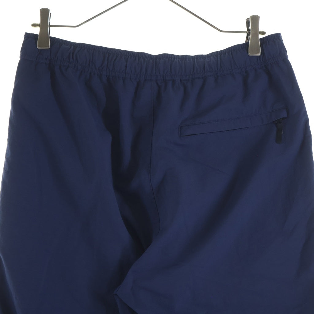 The Ennoy Professional(エンノイプロフェッショナル) 21AW ×Stylistshibutsu NYLON PANT スタイリスト 私物 ロゴエンブロイダリー ナイロンジョガーパンツ ブルー AW21BRENPT01LV