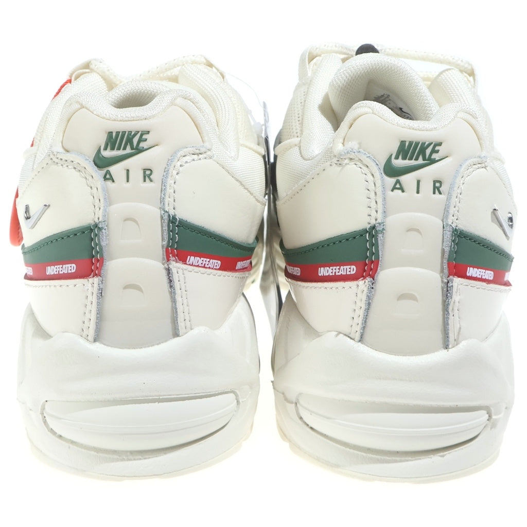 NIKE(ナイキ) ×UNDEFEATED AIR MAX 95 SP SAIL アンディフィーテッド エアマックス95 セイル ローカットスニーカー ホワイト US8.5/26.5cm IB4453-100