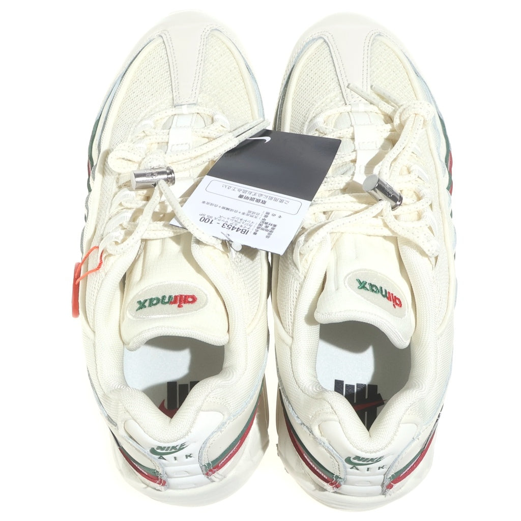 NIKE(ナイキ) ×UNDEFEATED AIR MAX 95 SP SAIL アンディフィーテッド エアマックス95 セイル ローカットスニーカー ホワイト US8.5/26.5cm IB4453-100