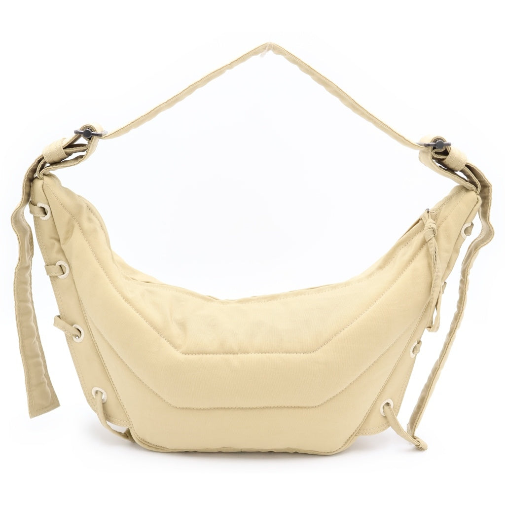 LEMAIRE(ルメール) SOFT GAME BAG ソフトゲーム アジャスタベルト ショルダーバッグ アイボリー BG293 LF1330 レディース