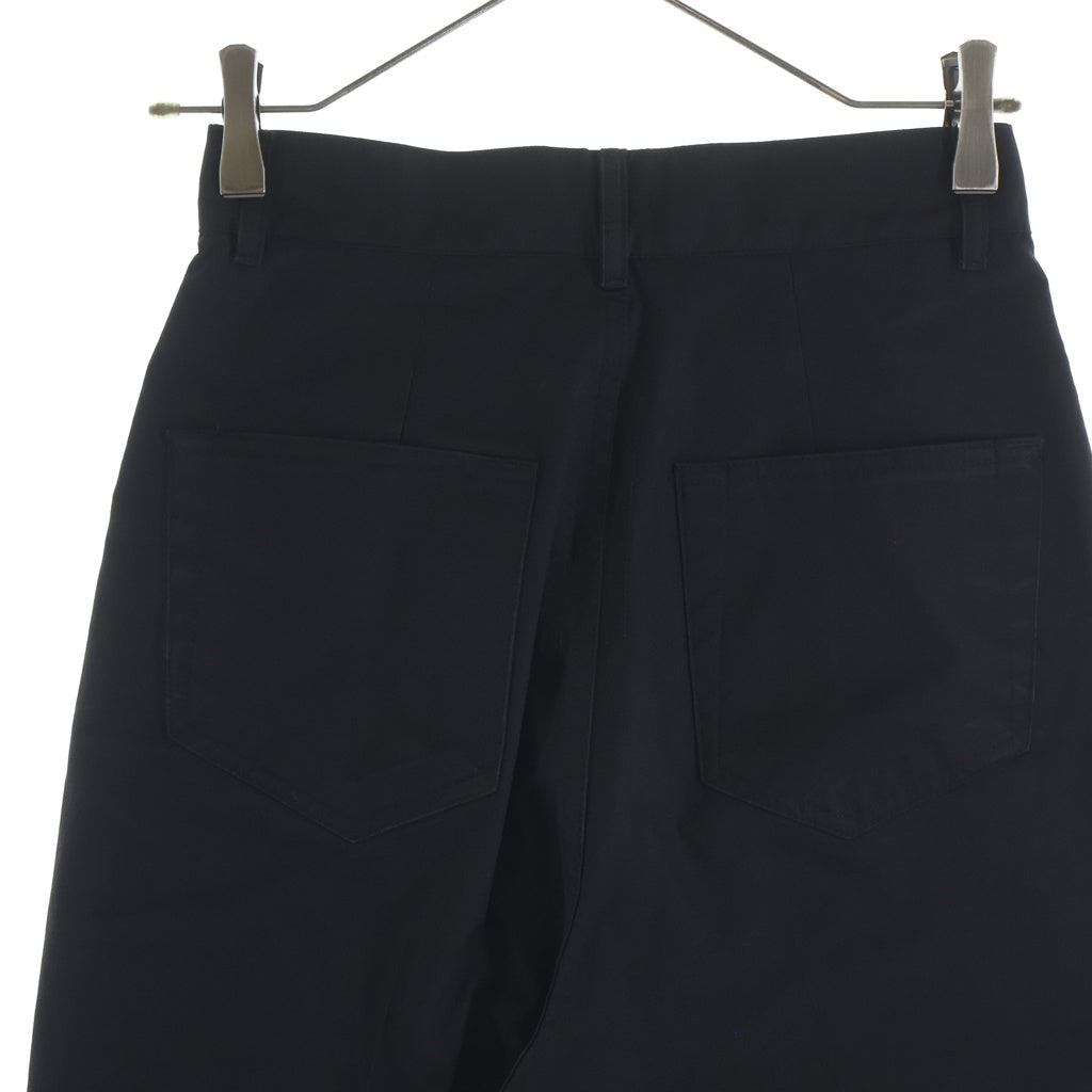 Rick Owens(リックオウエンス) 23SS BOLAN BOOTCUT ボラン ポリエステル ブーツカット ジップフライトラウザーズ ブラック RP01C5329-TF