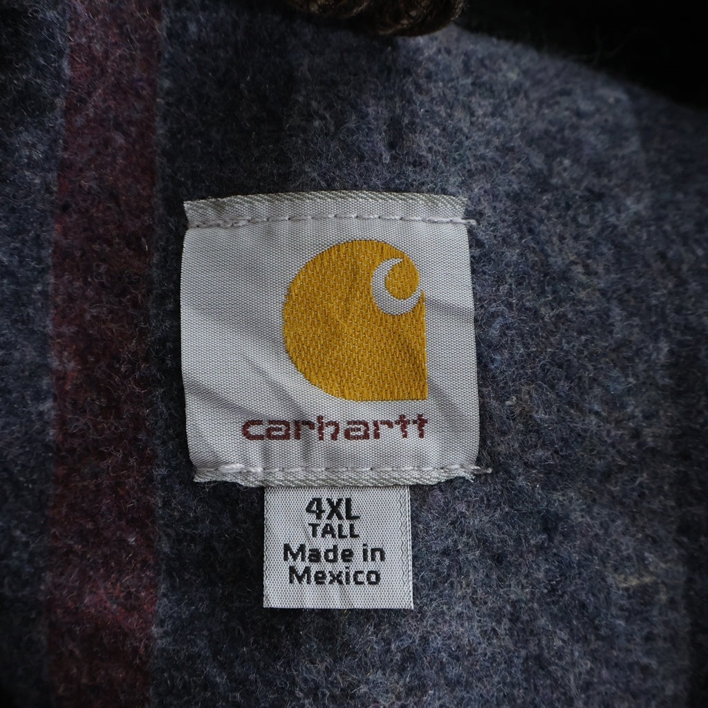 CARHARTT(カーハート) MICHIGAN CHORE COAT ダック地 ミシガン チョア コート フーデッド カバーオール ブラウン C02 DKB