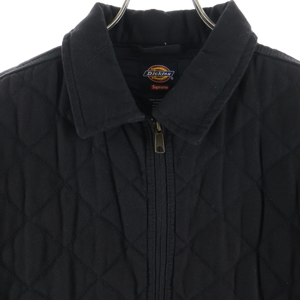SUPREME(シュプリーム) 21AW ×Dickies Quilted Denim Work Jacket ディッキーズ キルテッドデニムワークジャケット ブラック
