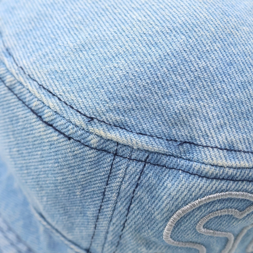 SUPREME(シュプリーム) 23SS Outline Crusher Denim アウトライン クラッシャー デニムバケットハット 帽子 インディゴ