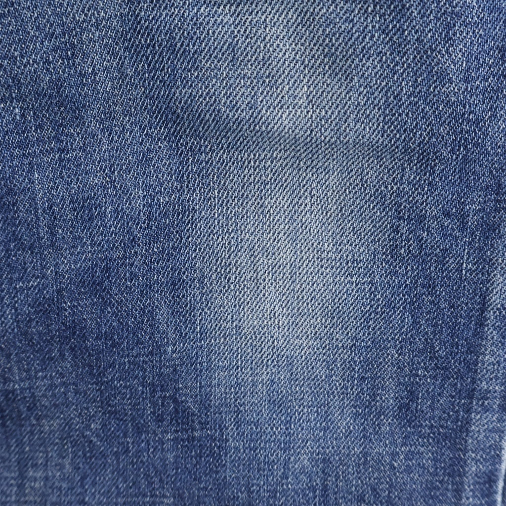 HELMUT LANG(ヘルムートラング) 90S ARCHIVE CLASSIC RAW CUT DENIM TURN UP アーカイブ 本人期 ボタンフライ クラシック ロー ストレートデニム ジーンズ インディゴ