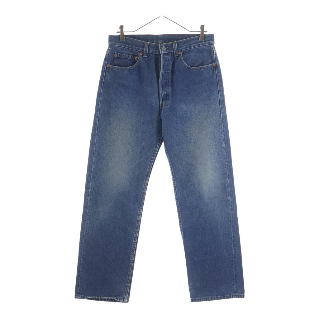 Levi's(リーバイス) 90S VINTAGE 501 ヴィンテージ ボタン裏546 ビッグE USA製 デニム ジップフライ ストレートパンツ ブルー 501-0000