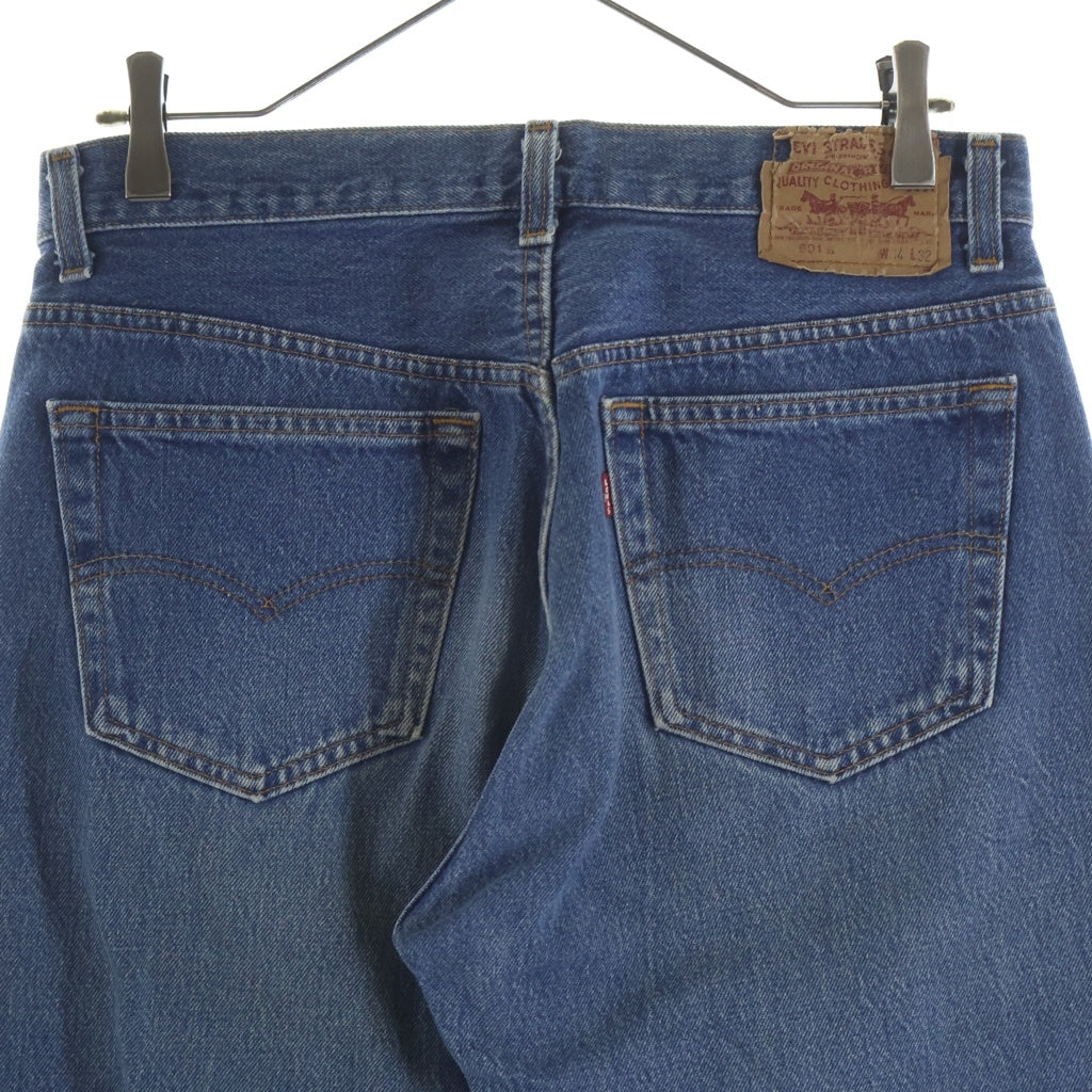 Levi's(リーバイス) 90S VINTAGE 501 ヴィンテージ ボタン裏546 ビッグE USA製 デニム ジップフライ ストレートパンツ ブルー 501-0000
