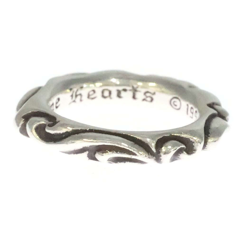 CHROME HEARTS(クロムハーツ) SCRL BAND スクロールバンド リング シルバー BCA351