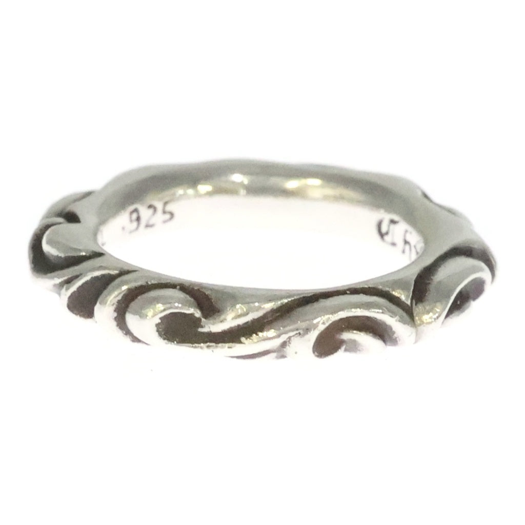 CHROME HEARTS(クロムハーツ) SCRL BAND スクロールバンド リング シルバー BCA351