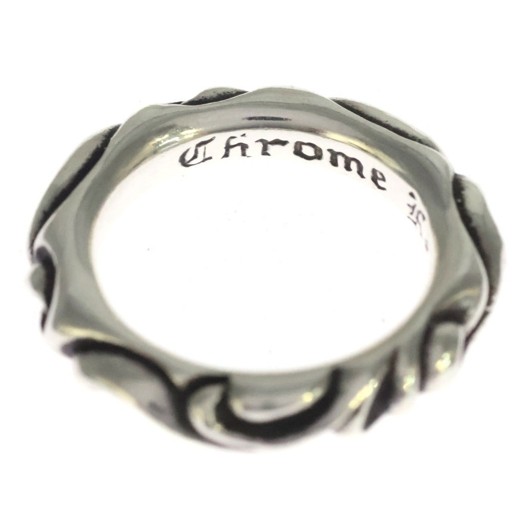 CHROME HEARTS(クロムハーツ) SCRL BAND スクロールバンド リング シルバー BCA351