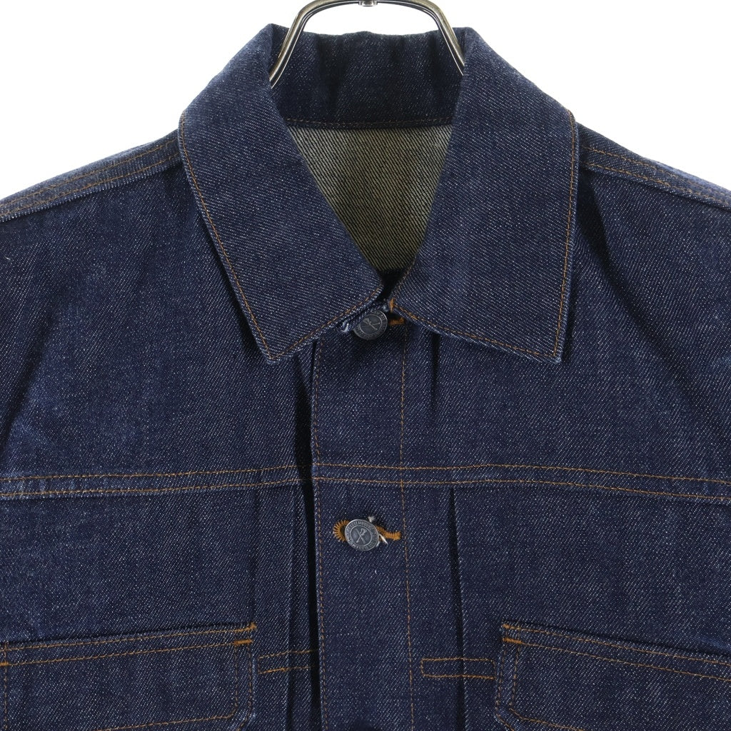 A.P.C(アーペーセー) DENIM TRACKER JACKET セルビッチ リジットデニムトラッカージャケット インディゴ