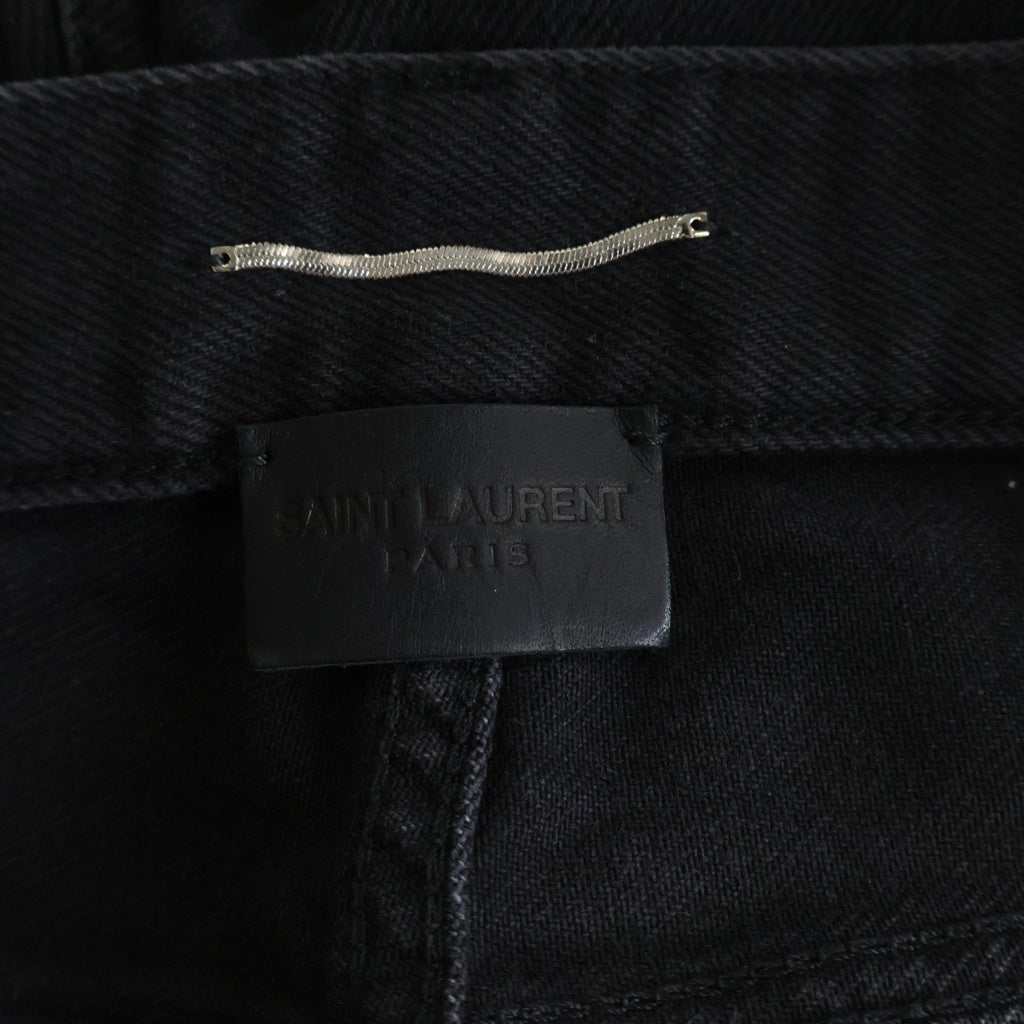 SAINT LAURENT PARIS(サンローランパリ) 772238 Y23CA テーパードバギーデニムパンツ