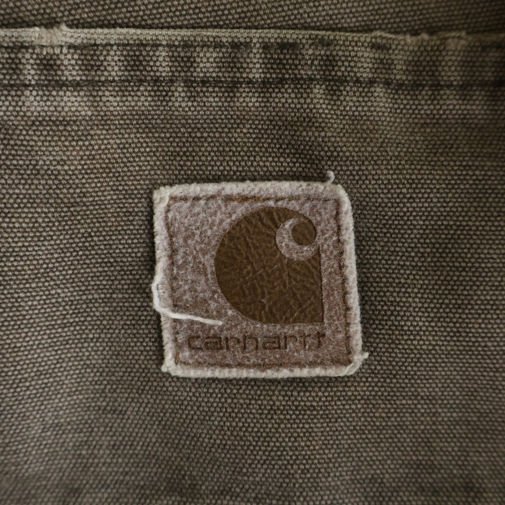 CARHARTT(カーハート) 90S VINTAGE DUCK WORK PANTS ダック地 ヴィンテージ ペインター ワークパンツ ブラウン WU0382