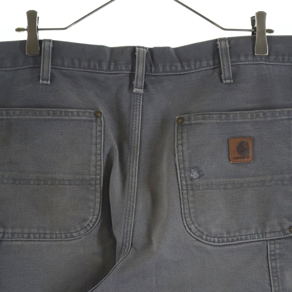 CARHARTT(カーハート) 10S DOUBLE KNEE PANT ダック地 ダブルニー ペインター ワークパンツ グレー B136 GVL