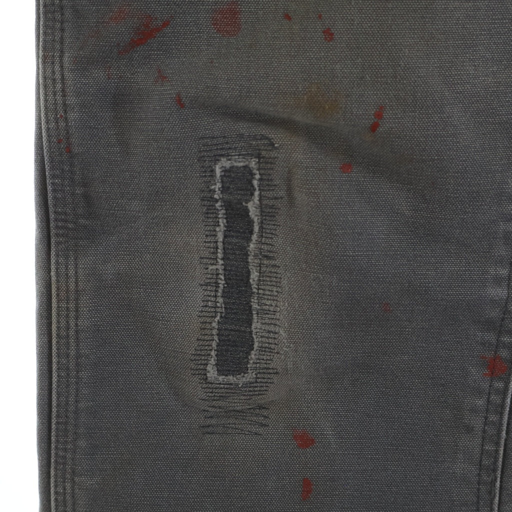 CARHARTT(カーハート) 10S DOUBLE KNEE PANT ダック地 ダブルニー ペインター ワークパンツ グレー B136 GVL