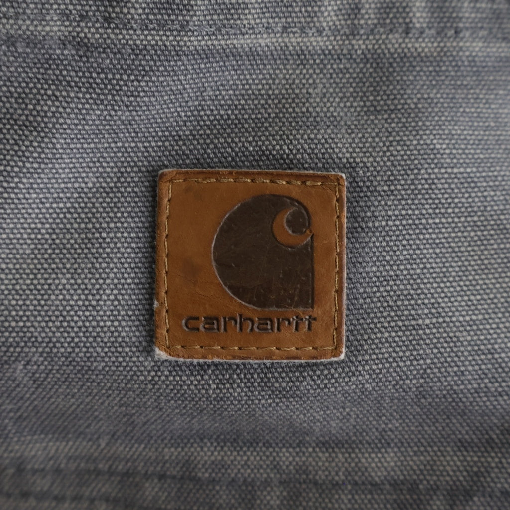 CARHARTT(カーハート) 10S DOUBLE KNEE PANT ダック地 ダブルニー ペインター ワークパンツ グレー B136 GVL