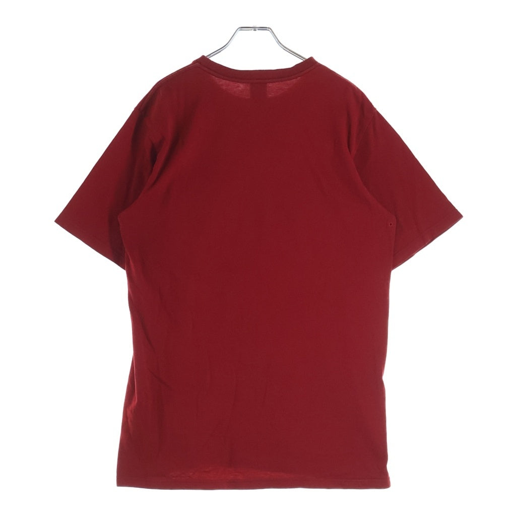 NUMBER (N)INE(ナンバーナイン) 03AW ARCHIVE KURT期 PAIN アーカイブ ペイン フロントロゴプリント クルーネック半袖Tシャツ カットソー レッド
