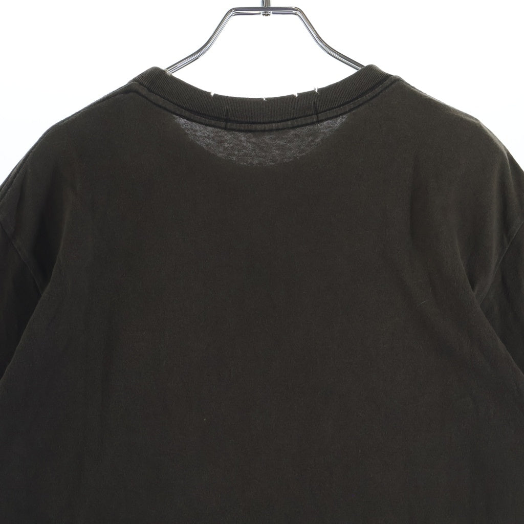 NUMBER (N)INE(ナンバーナイン) 04AW ×MAGICAL DESIGN ARCHIVE GIVE期 マジカルデザイン アーカイブ フロントグラフィックプリント クルーネック半袖Tシャツ ブラウン